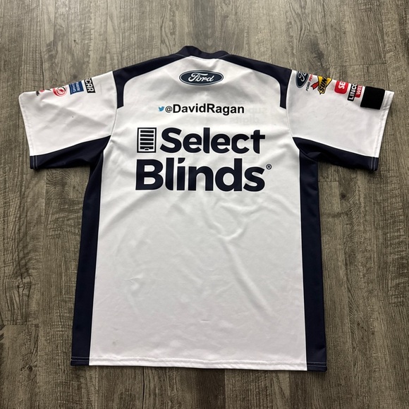 Ford RWR Rick Ware Racing Nascar Pit Crew Jersey Shirt David Ragan - Picture 2 of 10